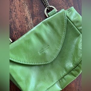 United Colors of Benetton Lime Green Chain Purse